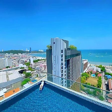Central Pattaya - Sea View Large Balcony Condo With Infinity Pool Zewnętrze zdjęcie