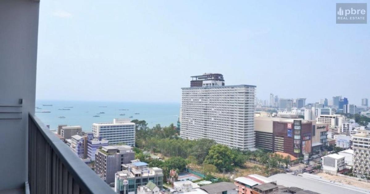 Central Pattaya - Sea View Large Balcony Condo With Infinity Pool Zewnętrze zdjęcie