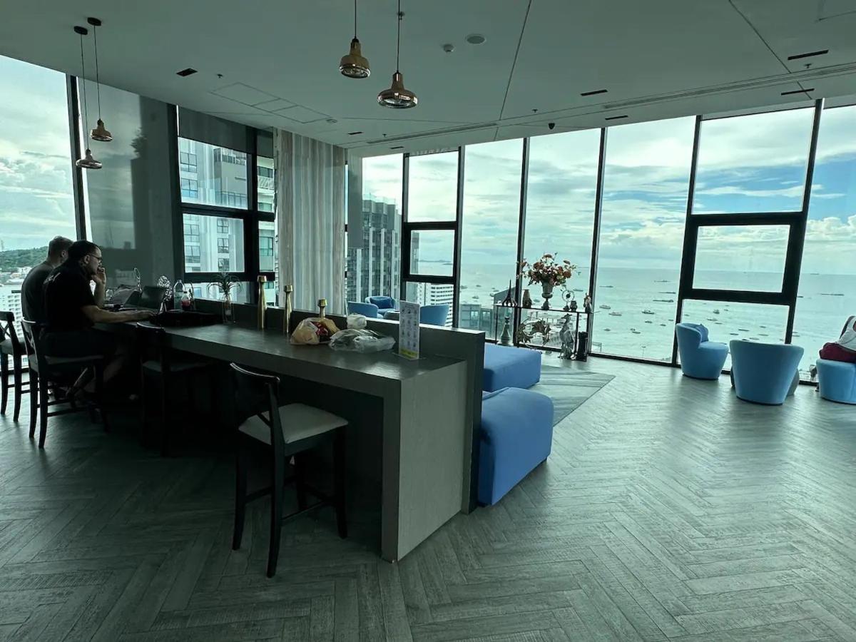 Central Pattaya - Sea View Large Balcony Condo With Infinity Pool Zewnętrze zdjęcie