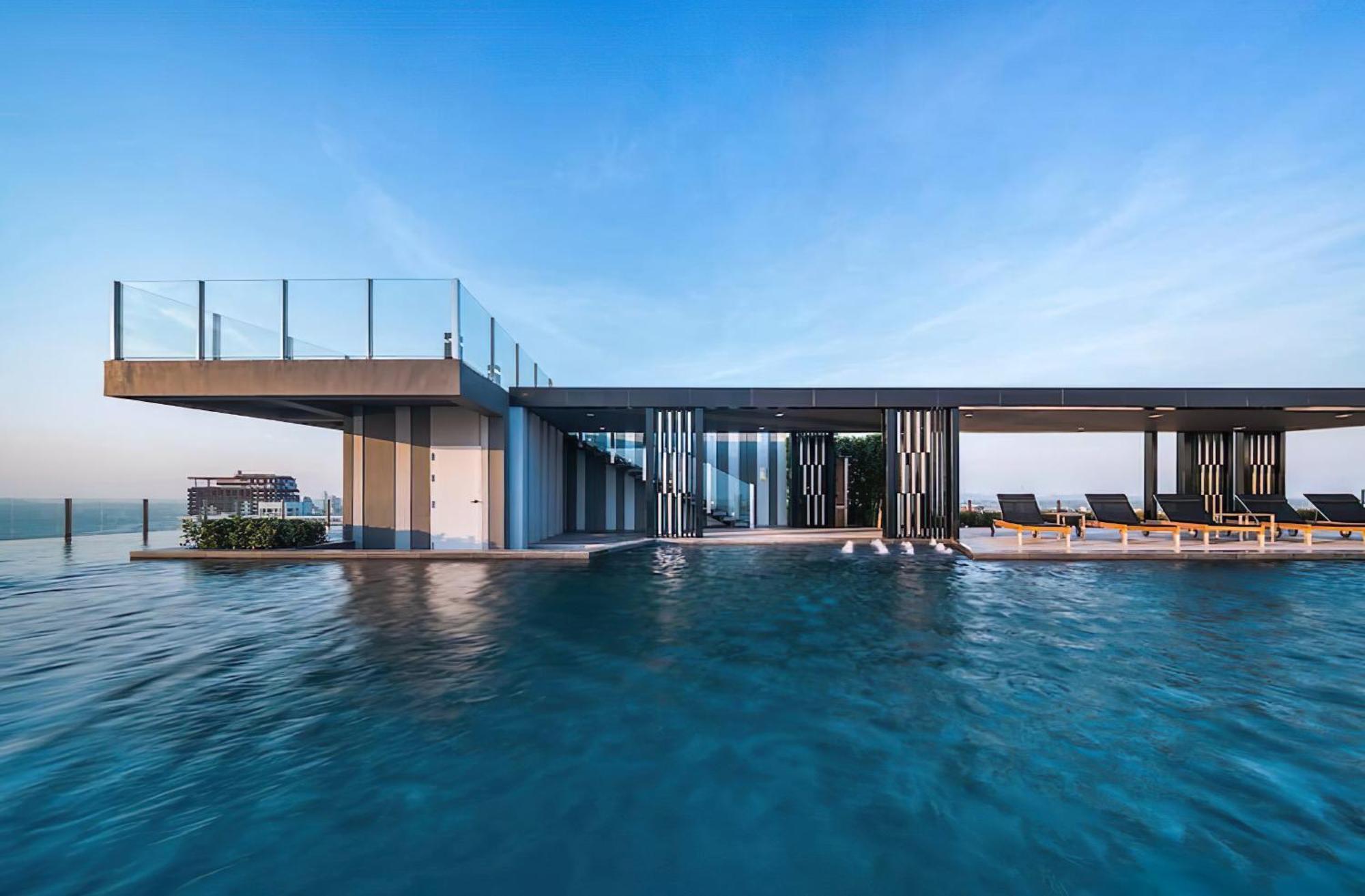 Central Pattaya - Sea View Large Balcony Condo With Infinity Pool Zewnętrze zdjęcie