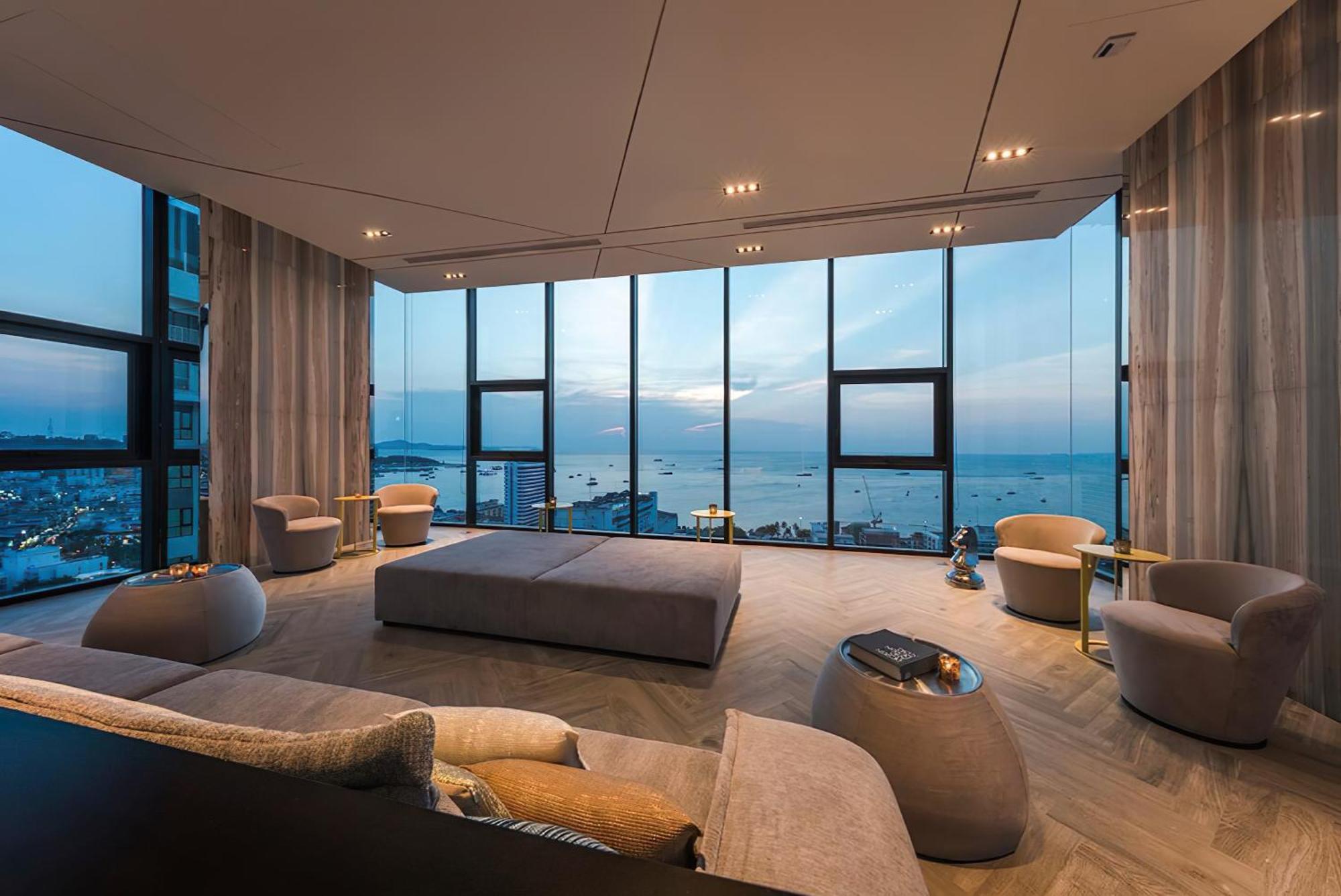 Central Pattaya - Sea View Large Balcony Condo With Infinity Pool Zewnętrze zdjęcie